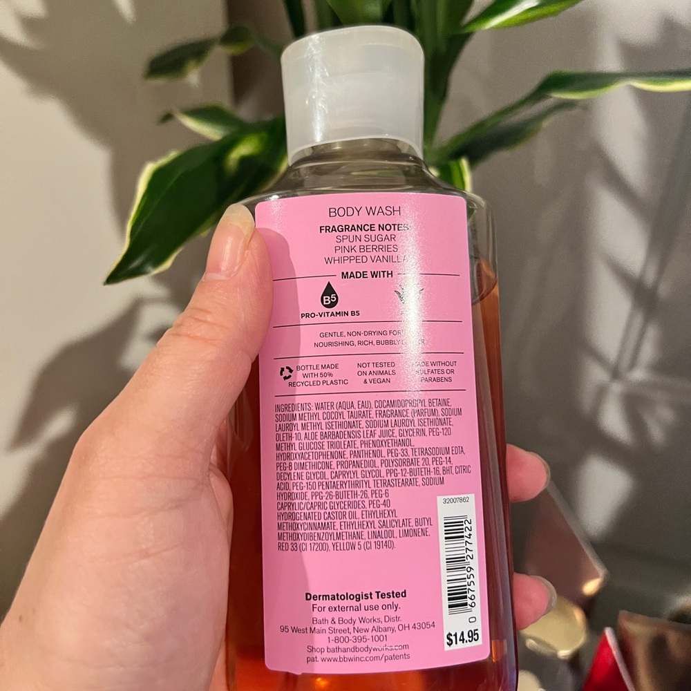 Bath and body works Cotton Candy Clouds Body Wash - Picture 2 of 2